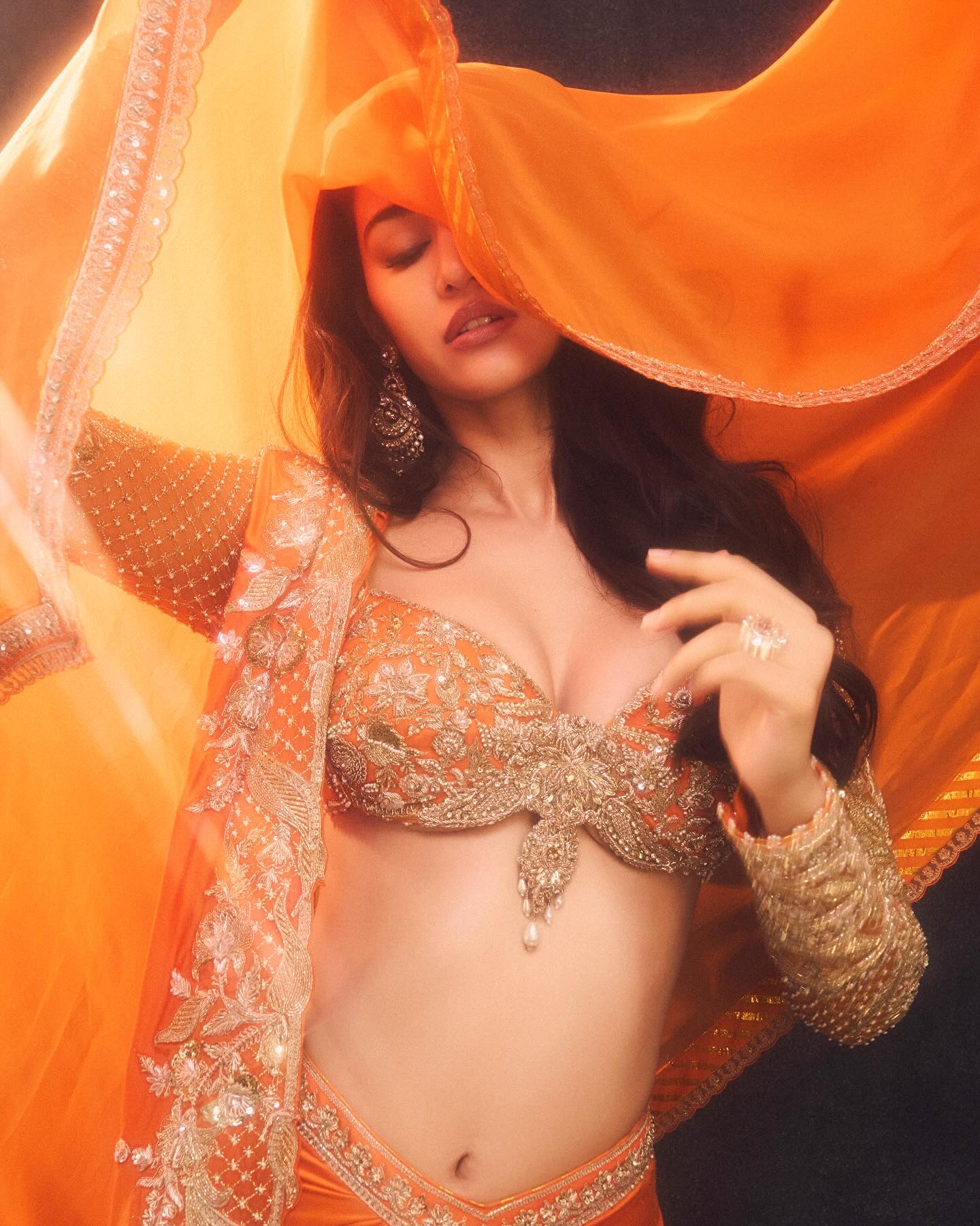 Disha Patani’s Latest Saree Look Is Too Hot to Handle