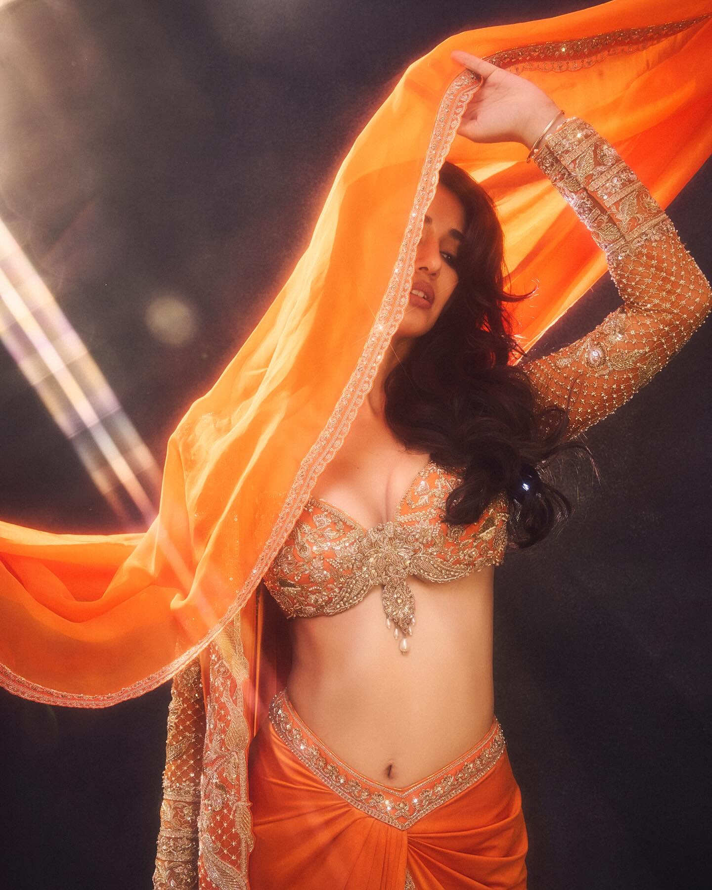 Disha Patani’s Latest Saree Look Is Too Hot to Handle