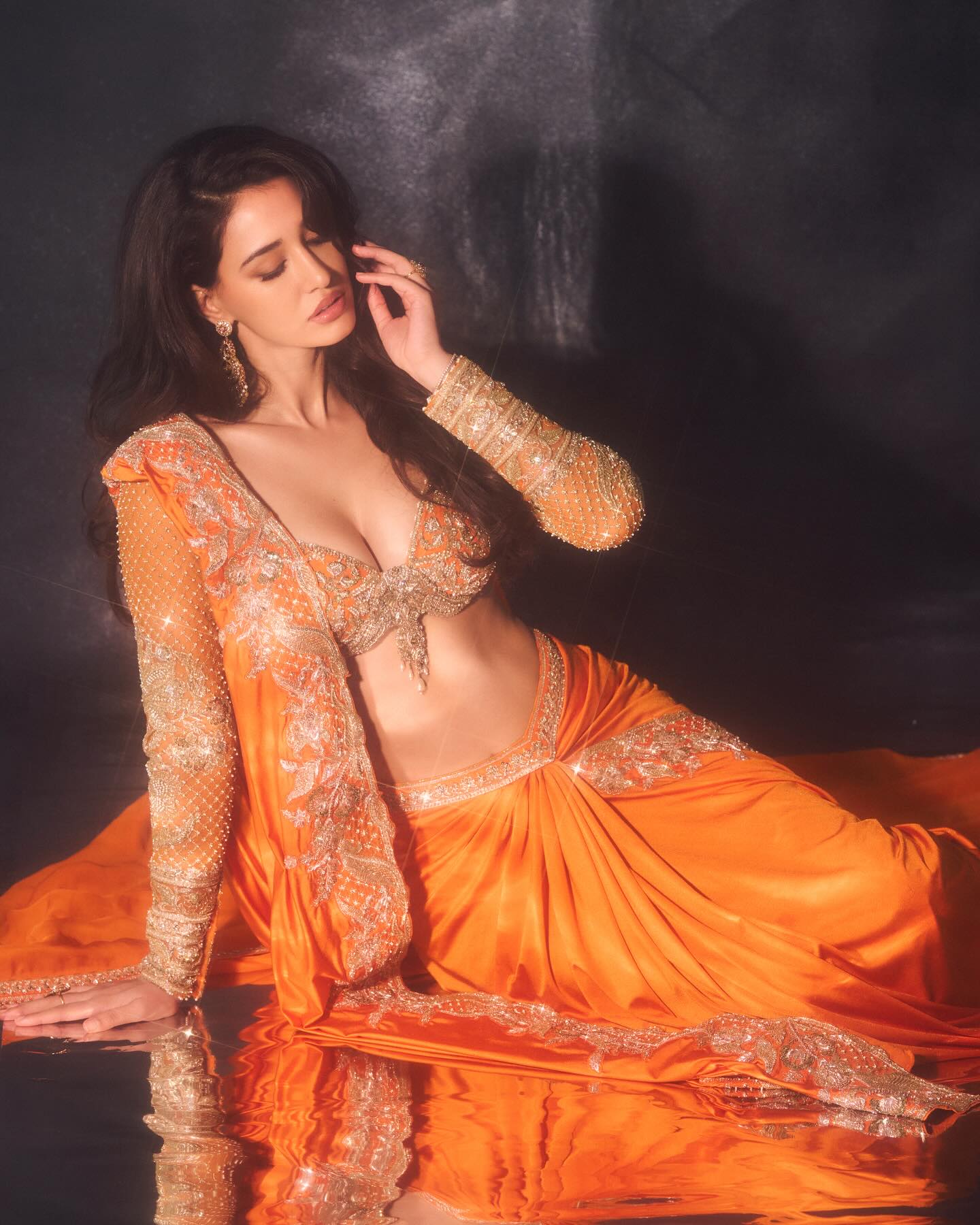 Disha Patani’s Latest Saree Look Is Too Hot to Handle