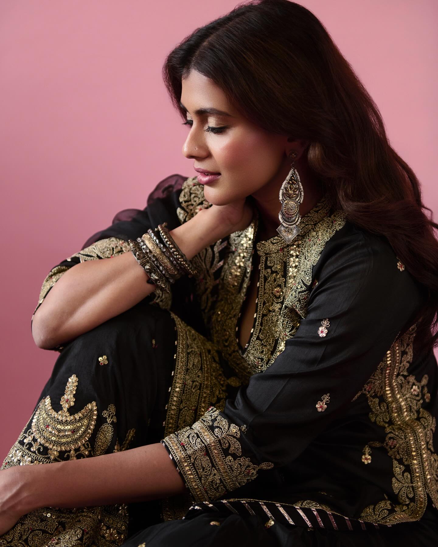 Hebba Patel Stuns in Her Elegant Eid Look