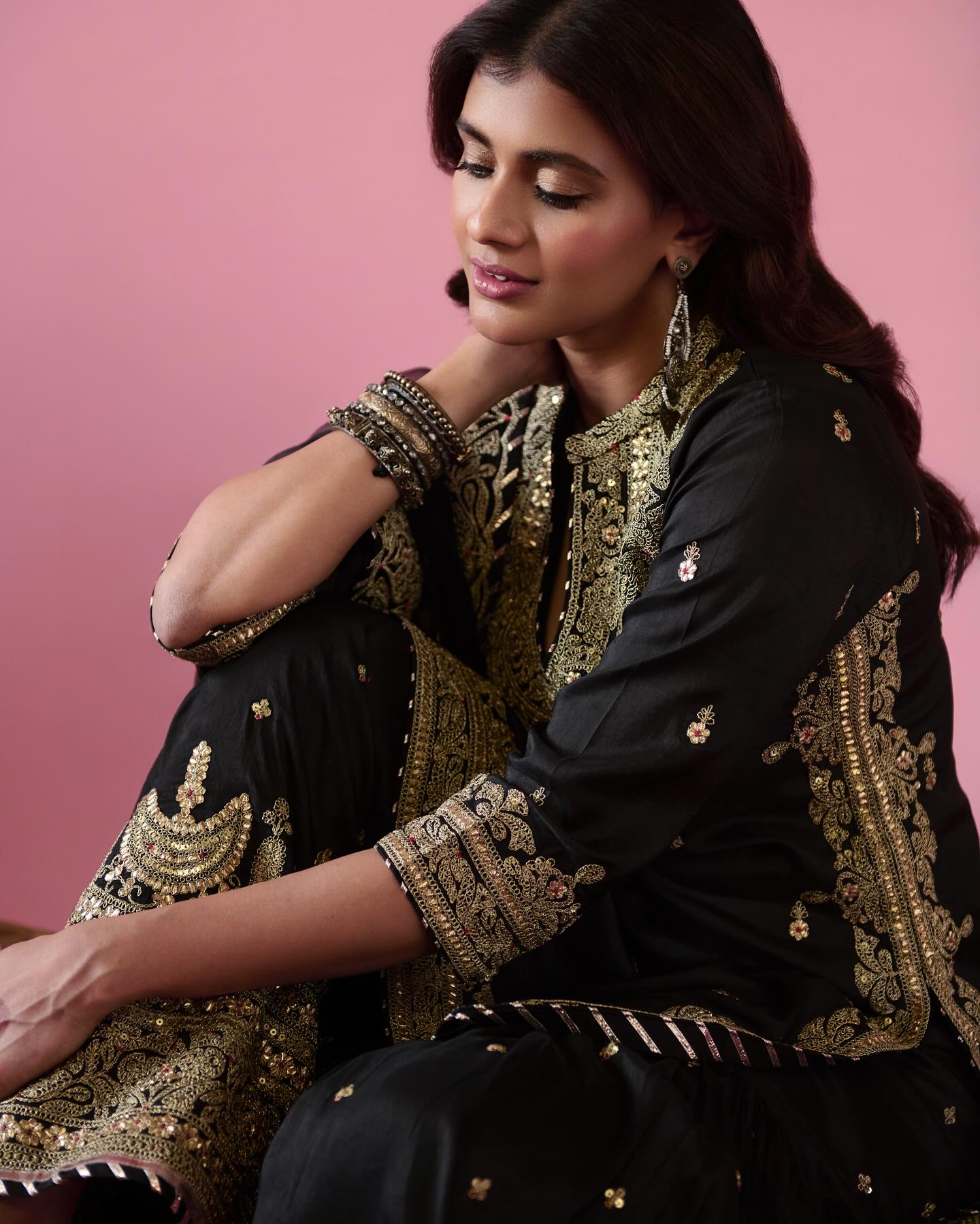 Hebba Patel Stuns in Her Elegant Eid Look