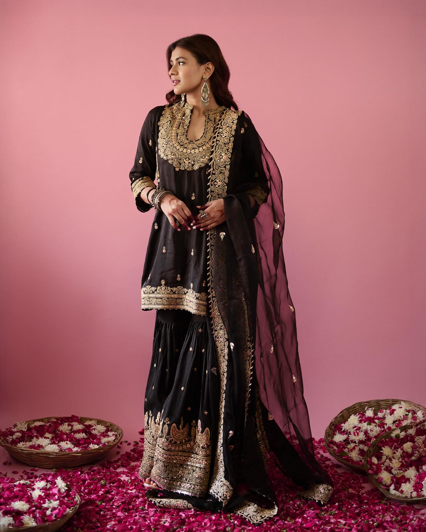Hebba Patel Stuns in Her Elegant Eid Look