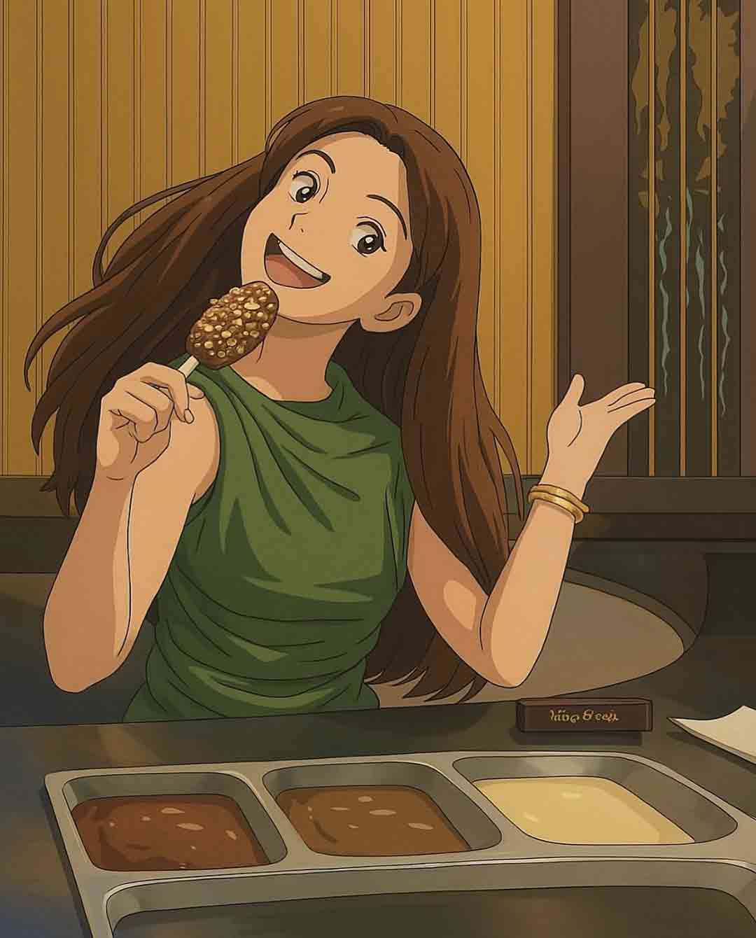 Keerthy Suresh Ghiblifies Her Fun Shoot Day