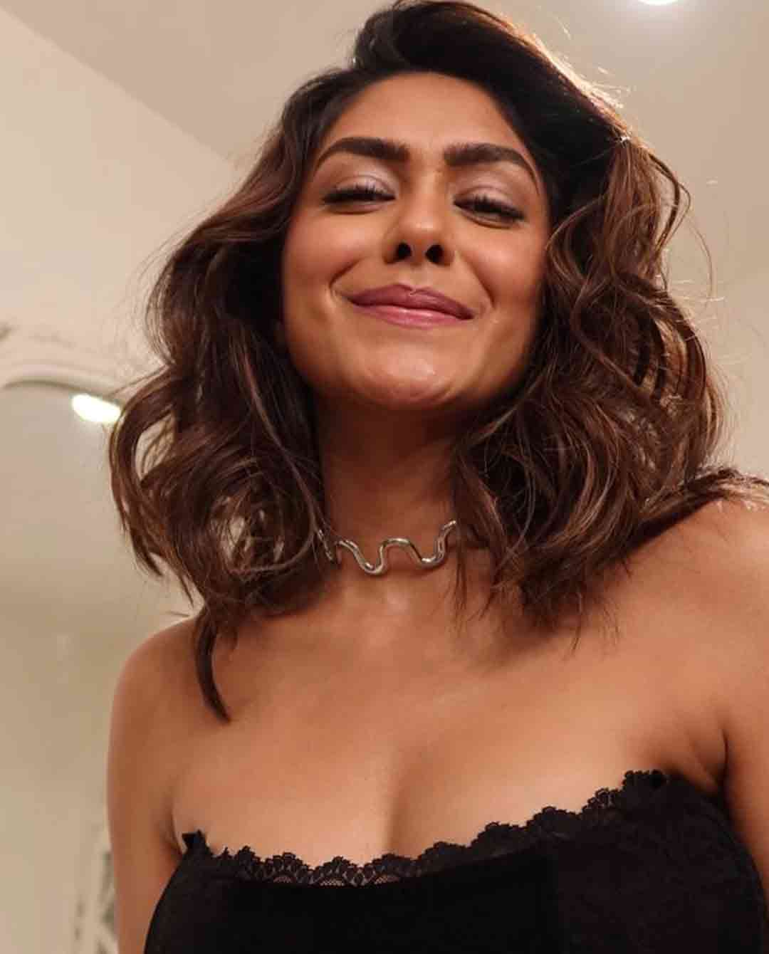 Mrunal Thakur’s Bold Black Attire Takes Internet By Storm
