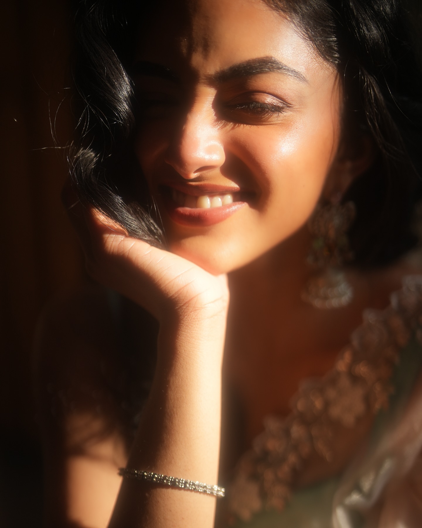 Kannappa Beauty Preity Mukhundhan Wins Hearts In Saree