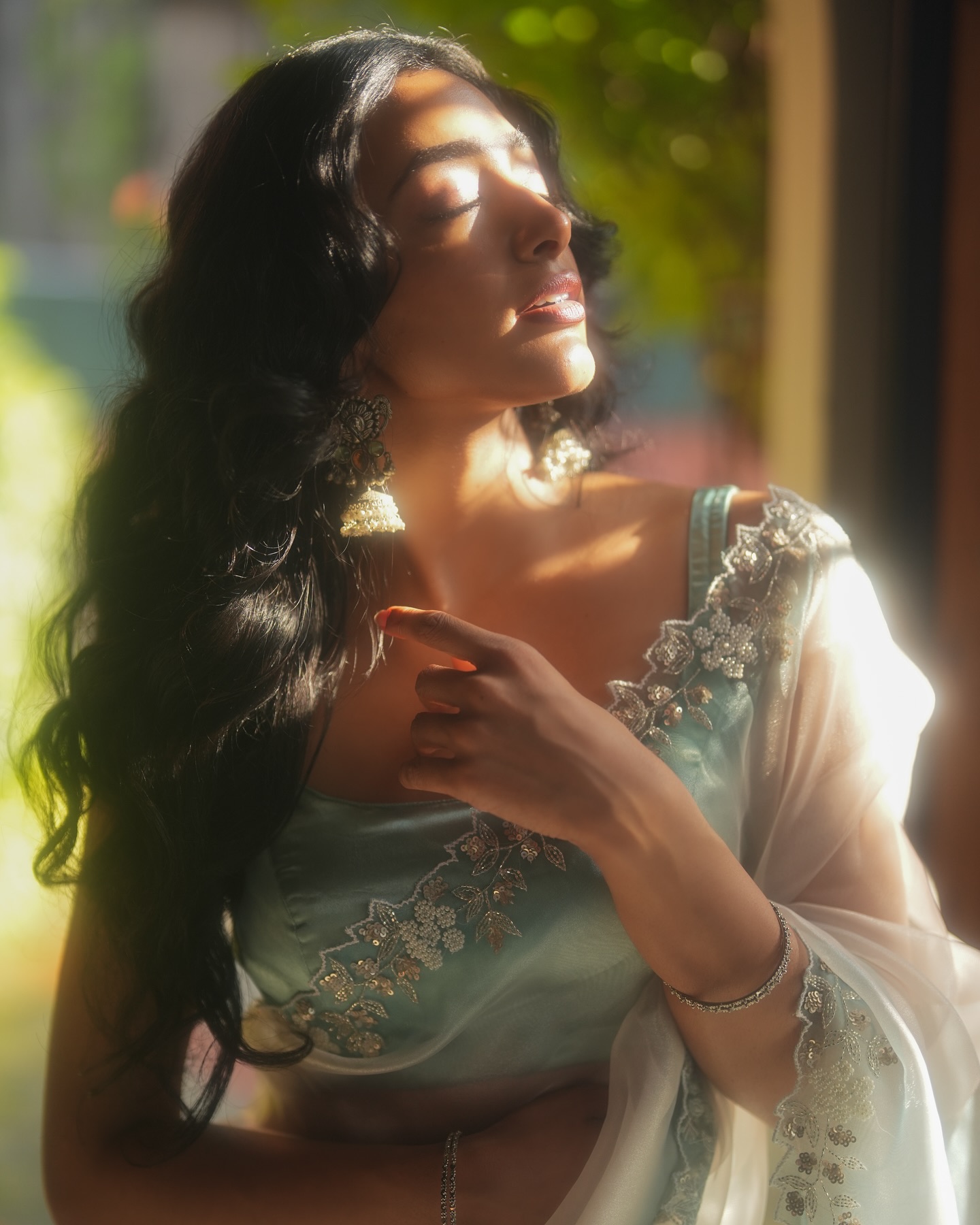 Kannappa Beauty Preity Mukhundhan Wins Hearts In Saree