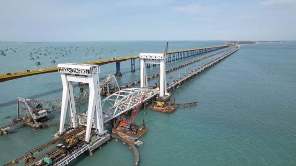 Rameswaram New Route to Religious Sites via Pamban Bridge Connectivity