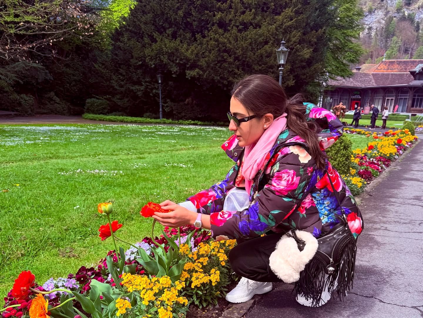 Sara Ali Khan's Most Green Red Flag Switzerland Vacation Pics