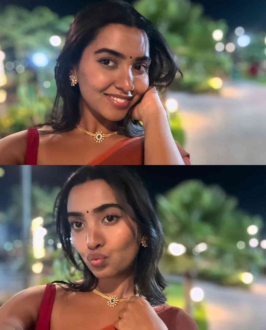 Shivathmika Rajashekar’s Selfie Dump In Saree Is Unmissable