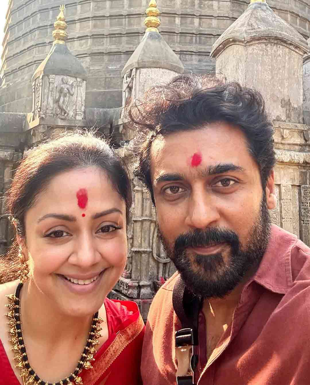 Suriya-Jyothika Spiritual Visits Screams Couple Goals