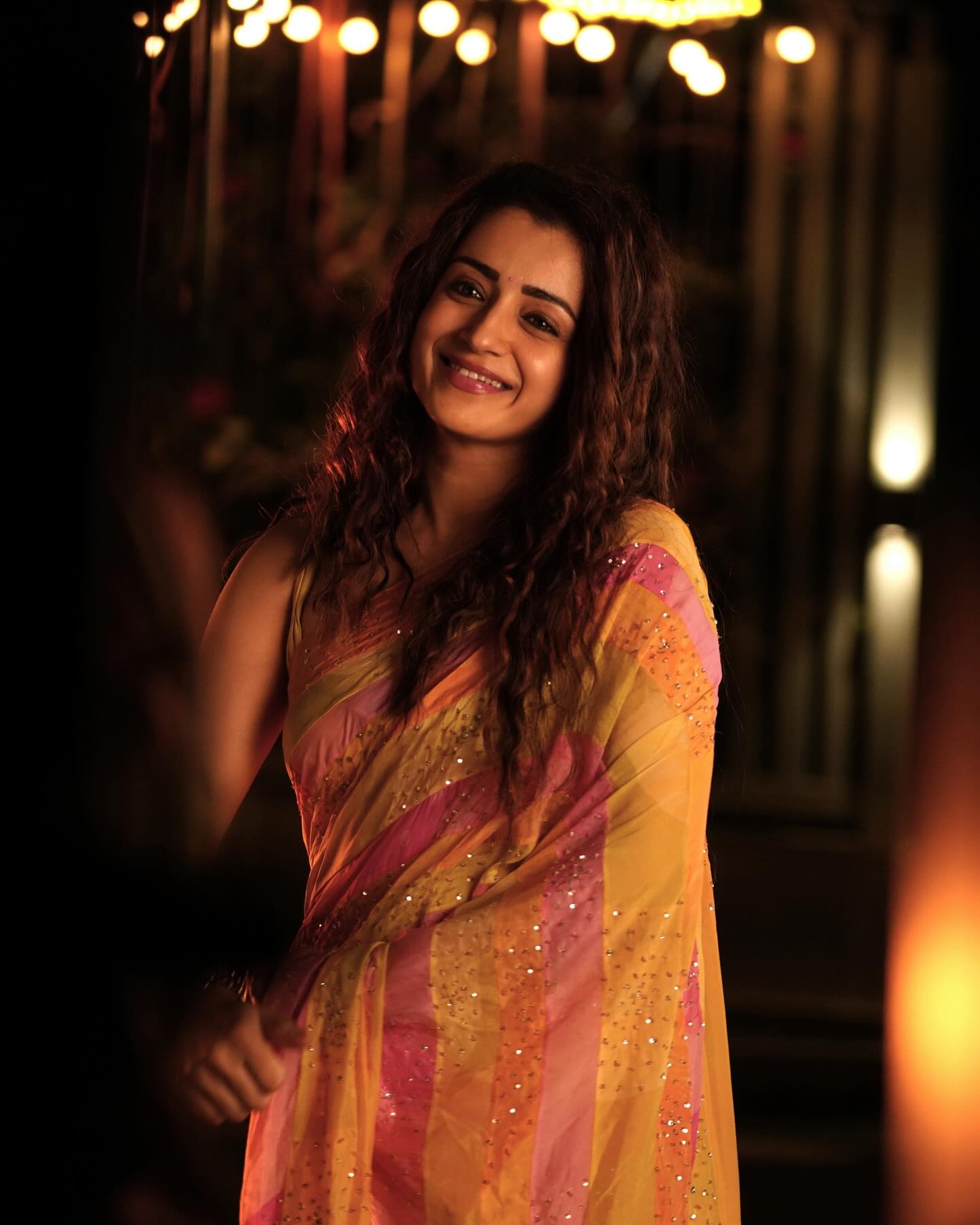 Trisha Krishnan Shares Beautiful BTS Of Good Bad Ugly