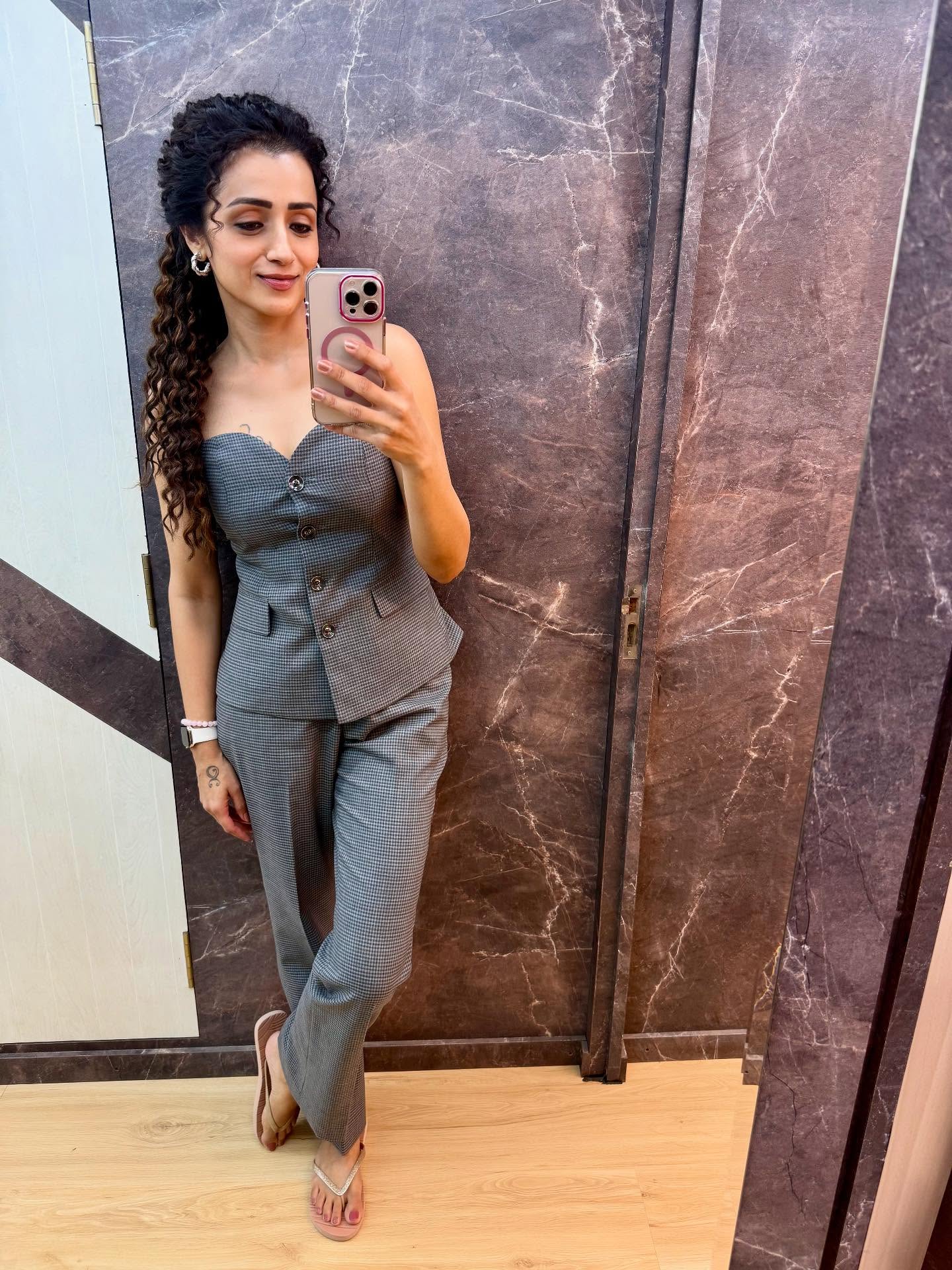 Trisha Krishnan Shares Beautiful BTS Of Good Bad Ugly