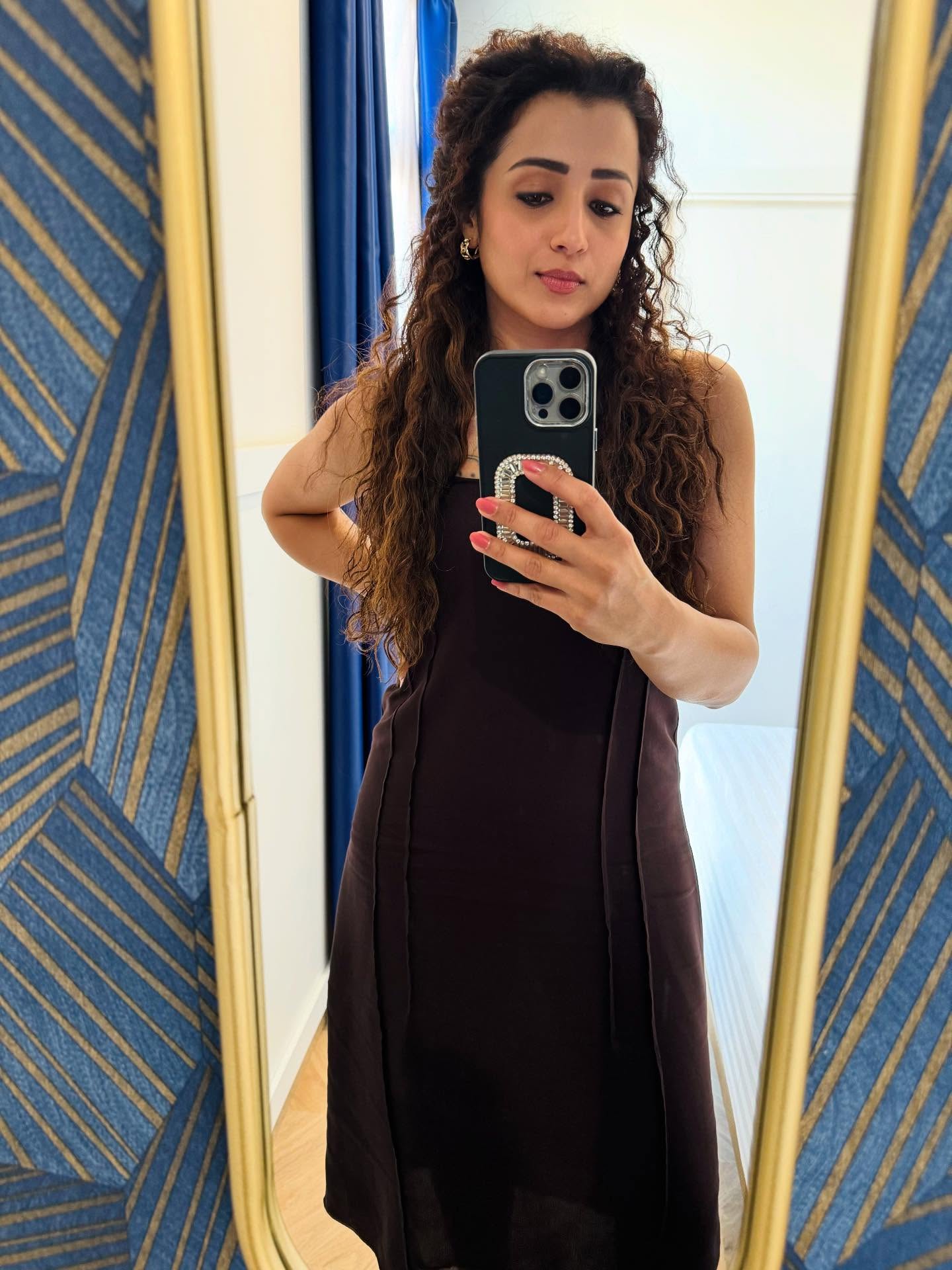 Trisha Krishnan Shares Beautiful BTS Of Good Bad Ugly