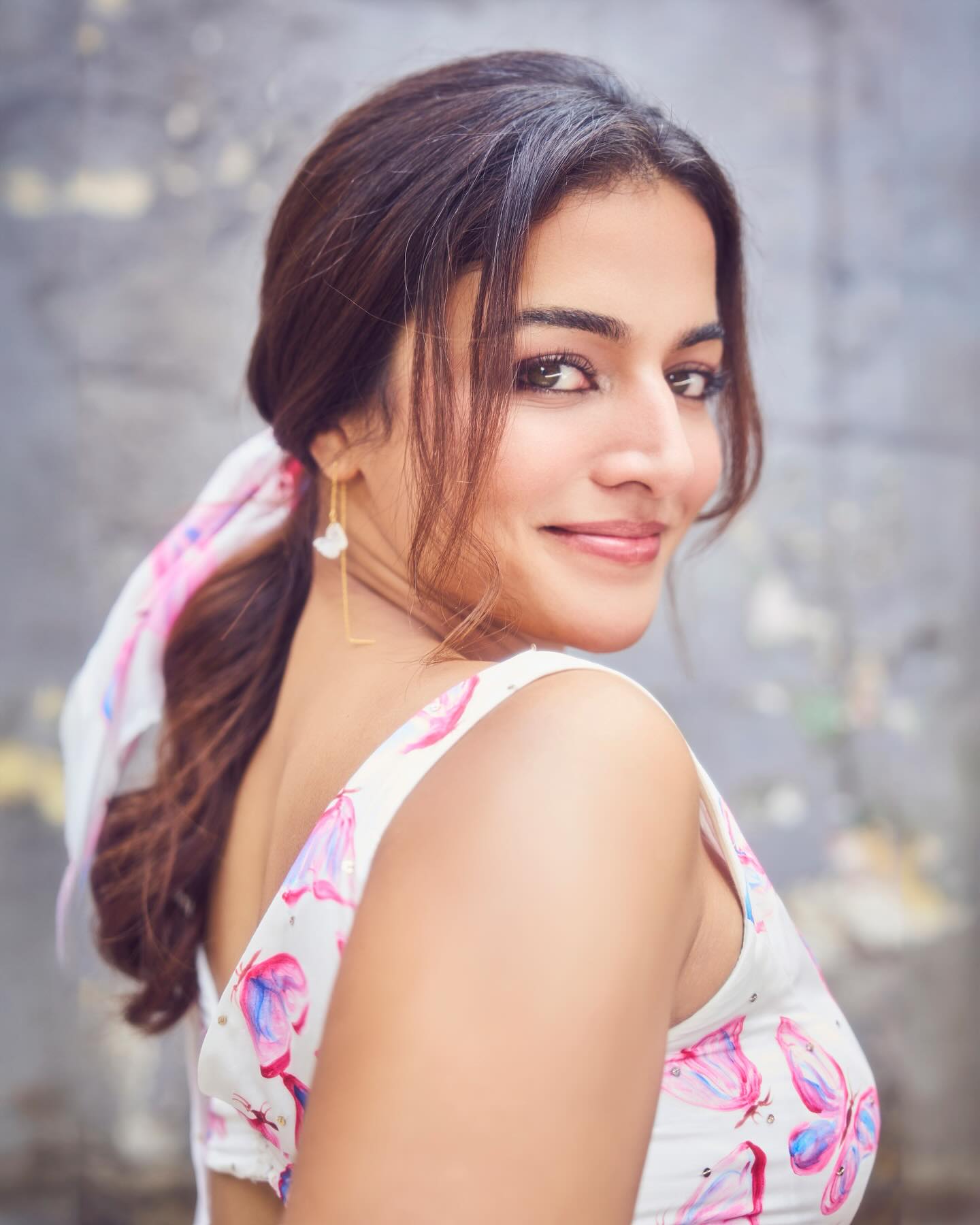 Wamiqa Gabbi Stuns in Unique Butterfly Saree Look