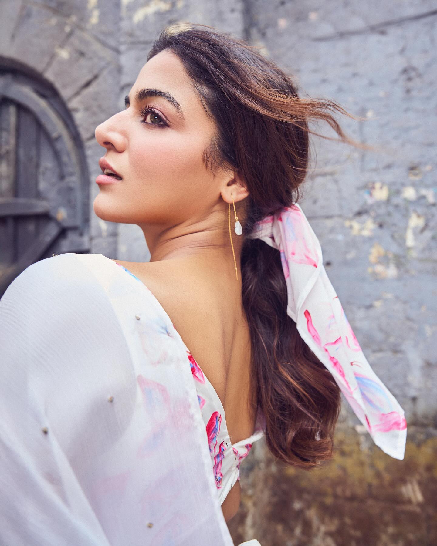 Wamiqa Gabbi Stuns in Unique Butterfly Saree Look
