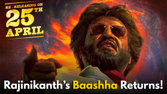 Rajinikanth’s Baashha Returns to Theatres in 4K Glory