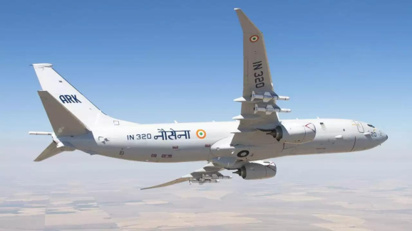 India’s P-8I Aircraft Tracks Pakistan Naval Drills Amid Rising Tensions