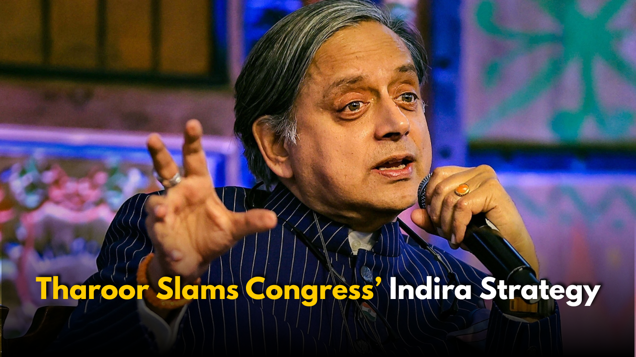 Tharoor on Congress’ Indira Pitch: ‘1971 Isn’t 2025’