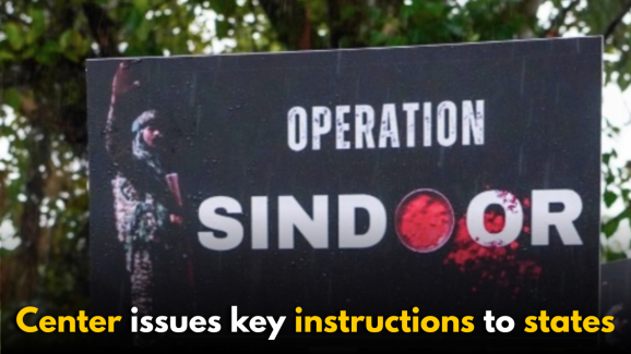 Operation Sindoor: Anti-India campaign, Center issues key instructions