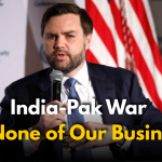 US Won’t Intervene in India-Pak War, Says VP Vance