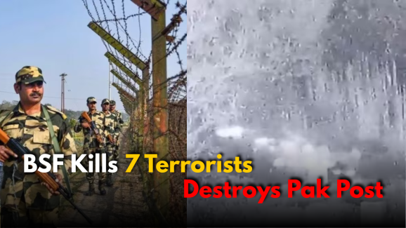 Operation Sindoor: BSF Kills 7 Terrorists, Hits Pak Post at Samba