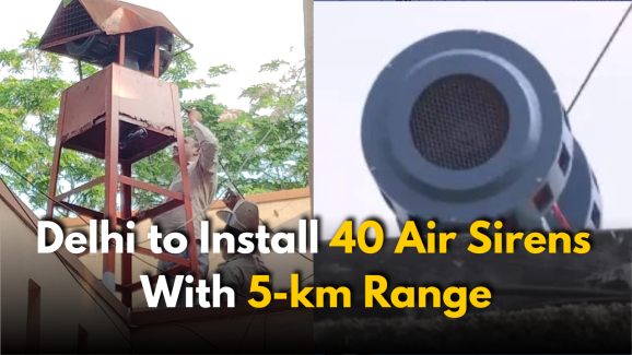 Indo-Pak War: Delhi to Install 40 Air Sirens With 5-km Range