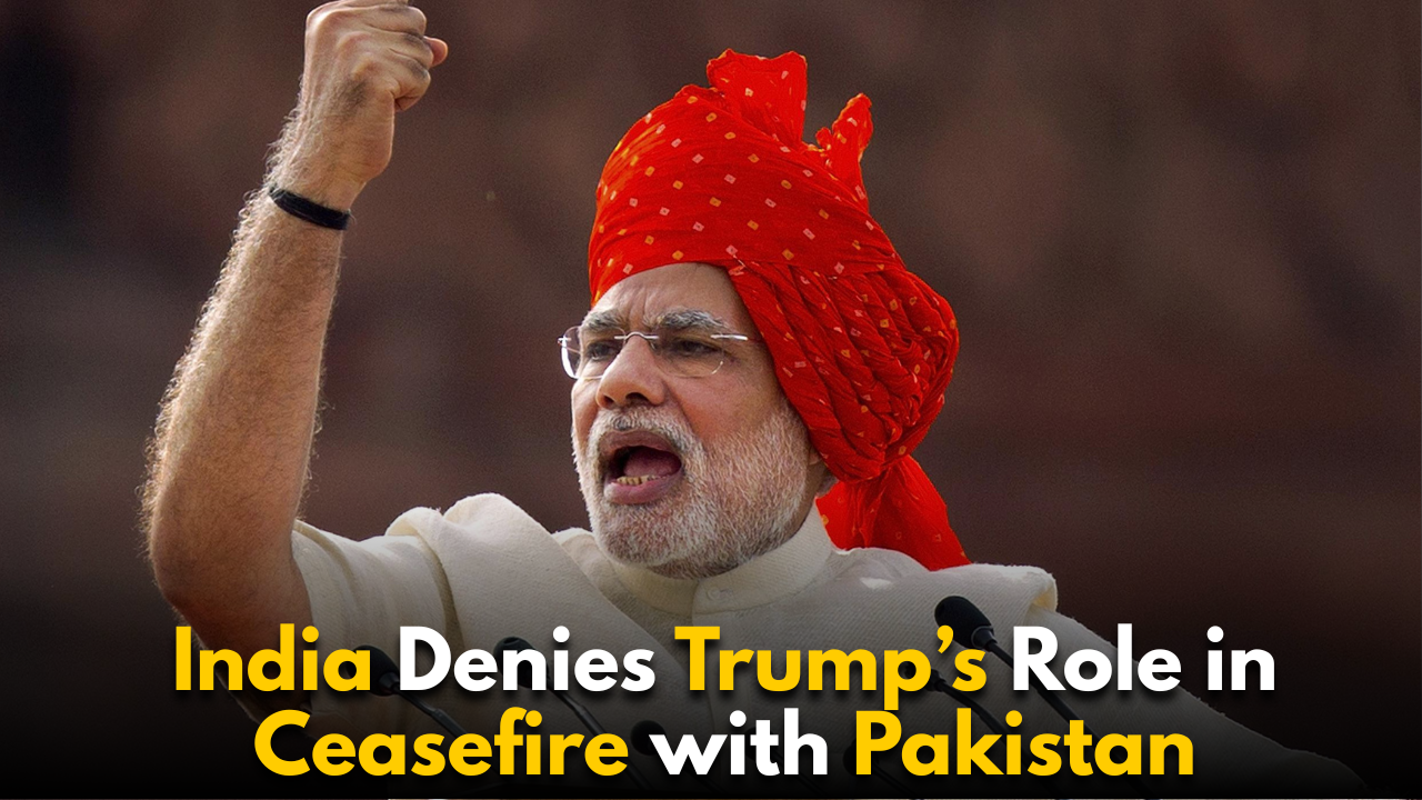 India Denies Trump’s Role in Ceasefire with Pakistan