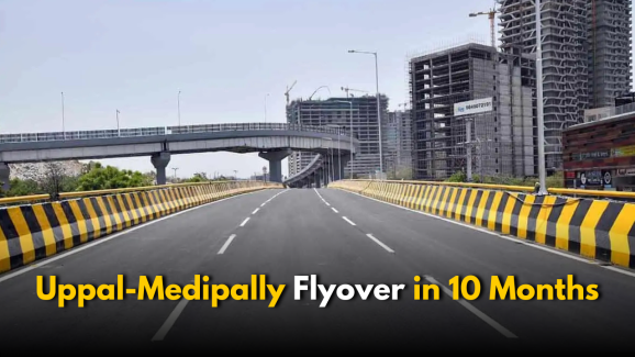 Uppal-Medipally Flyover Set to open in Just 10 Months