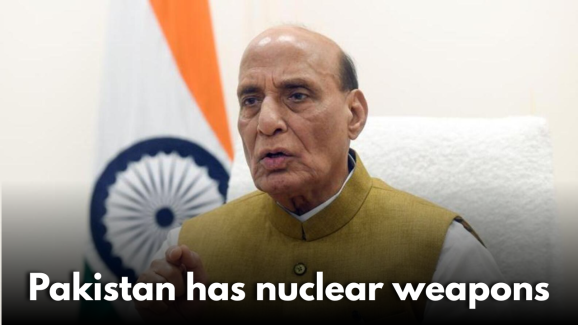 Pakistan has nuclear weapons:Defence Minister Rajnath Singh s key comments