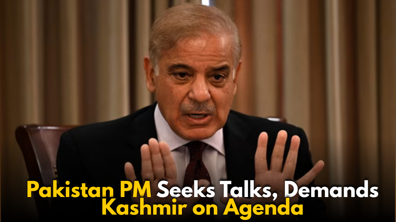 Pakistan PM Seeks Talks, Demands Kashmir on Agenda