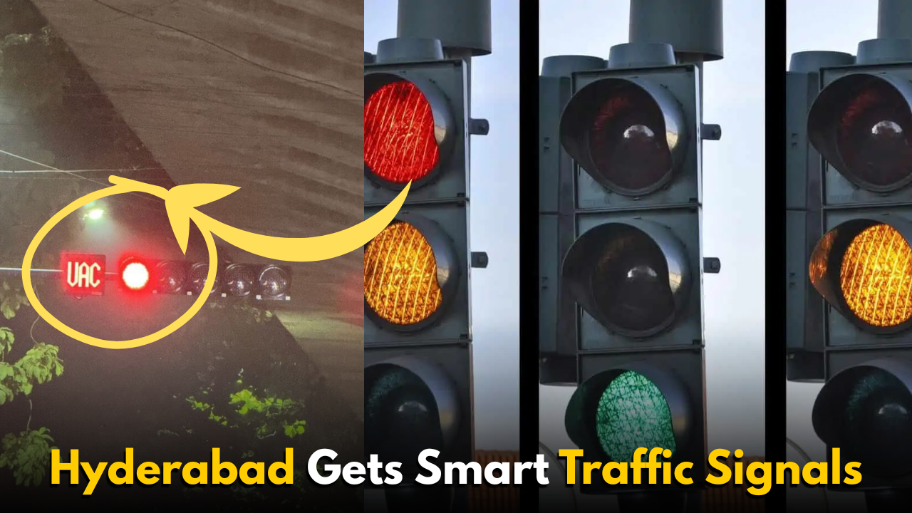 Hyderabad Gets Smart Traffic Signals to Reduce Jams