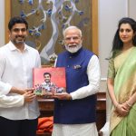Nara Lokesh Visits Modi with Family, Highlights AP Development Goals
