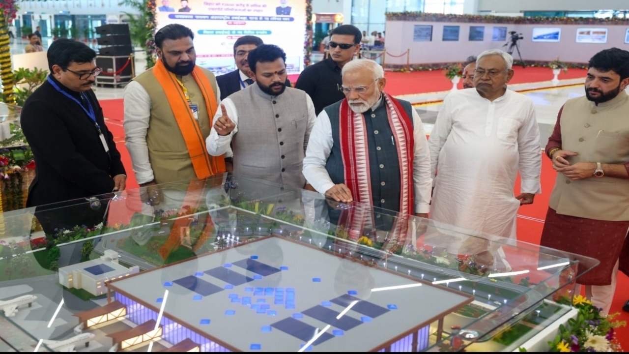 PM Modi Inaugurates New Terminal at Patna Airport