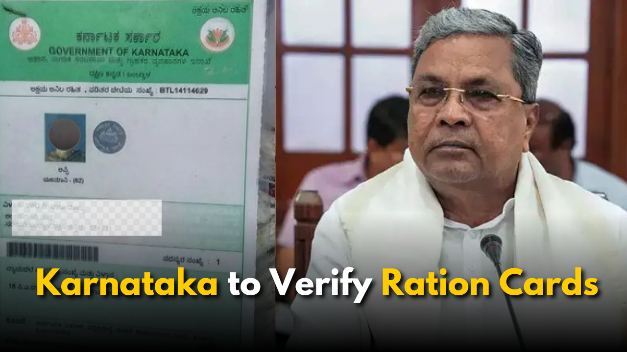 Karnataka to Clean Up Fake Ration Cards Under AAY, PHH