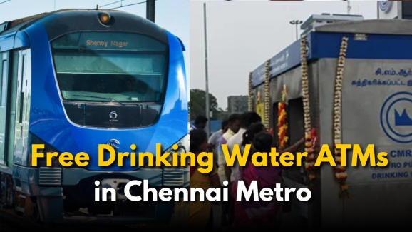 Chennai Metro to Soon Install Free Drinking Water ATMs