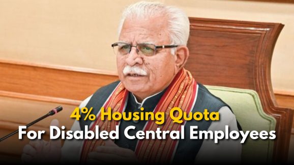 Govt Reserves 4% Housing Quota for Disabled Central Employees