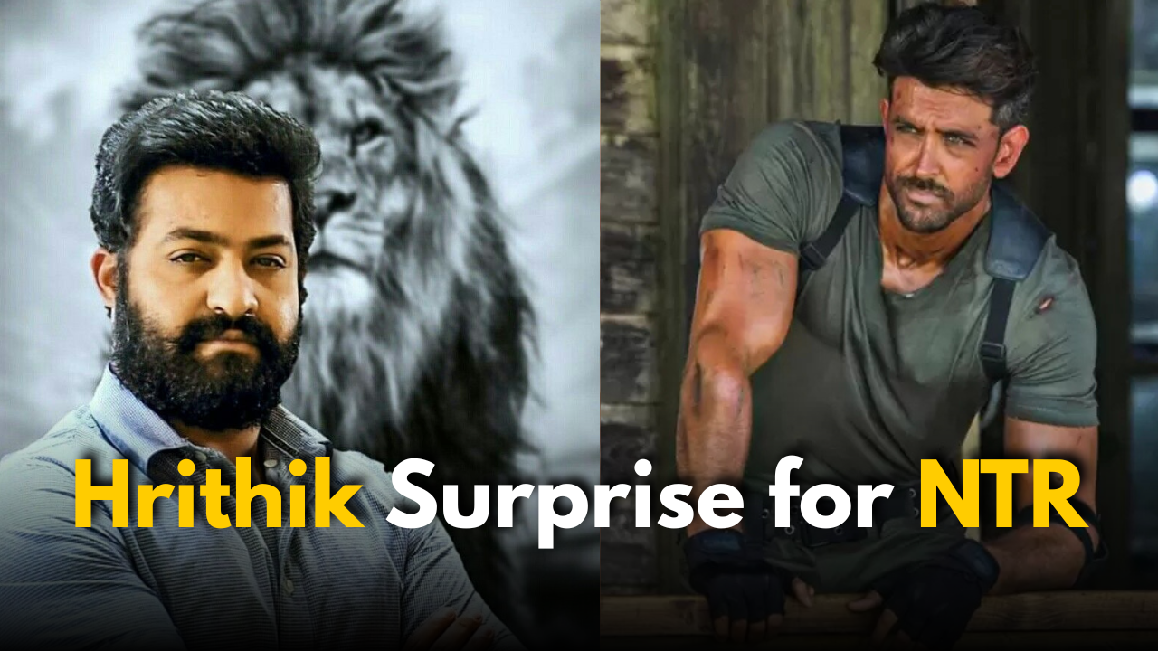 Hrithik Roshan Teases NTR’s Birthday Surprise from ‘War 2’