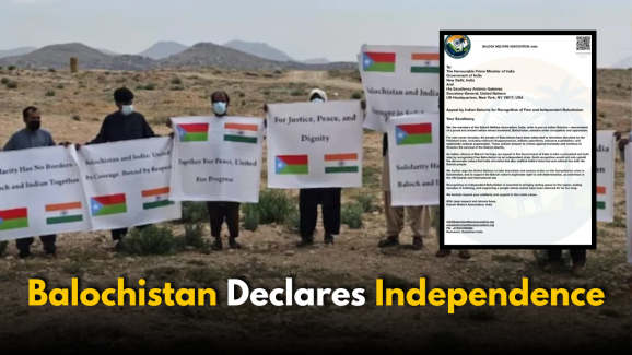 Balochistan Declares Independence, Reaches Out to India