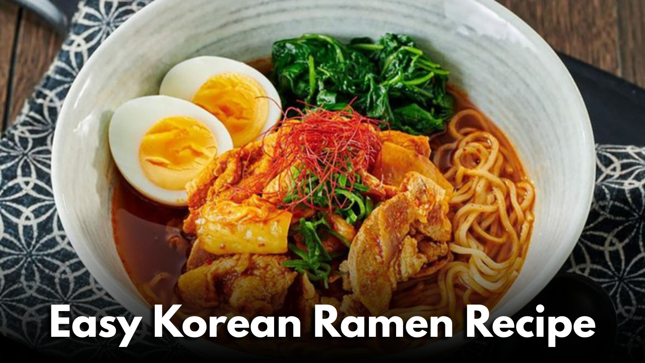 How to Make Korean Ramen at Home: An Easy Recipe