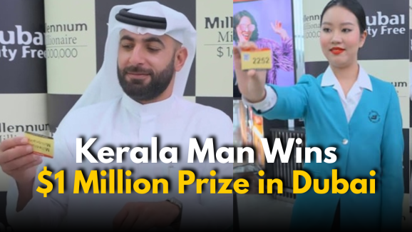 Dubai Millionaire Lottery: Kerala Man Wins $1 Million Prize