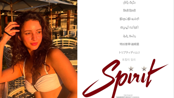 Tripti Dimri Joins Prabhas as Female Lead in Spirit