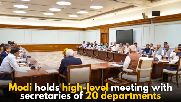 Operation Sindoor: Modi holds high-level meeting with secretaries of 20 departments