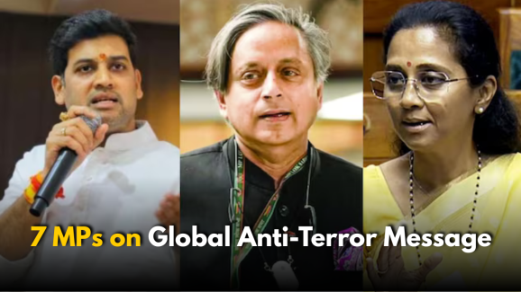 7 MPs to Spread Anti-Terror Message; Tharoor in Lead Role