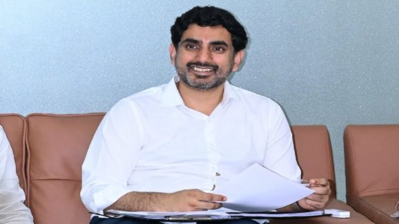 Nara Lokesh Honors Top Students, Calls Them Education Ambassadors