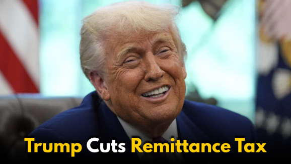 Relief for Indians Abroad: Trump Cuts Remittance Tax