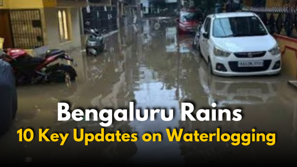 Bengaluru Rains: 10 Key Updates on Waterlogging & Traffic Jams