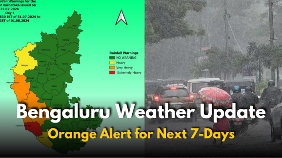 Bengaluru Rains: IMD Issues Orange Alert for 7-Day Forecast
