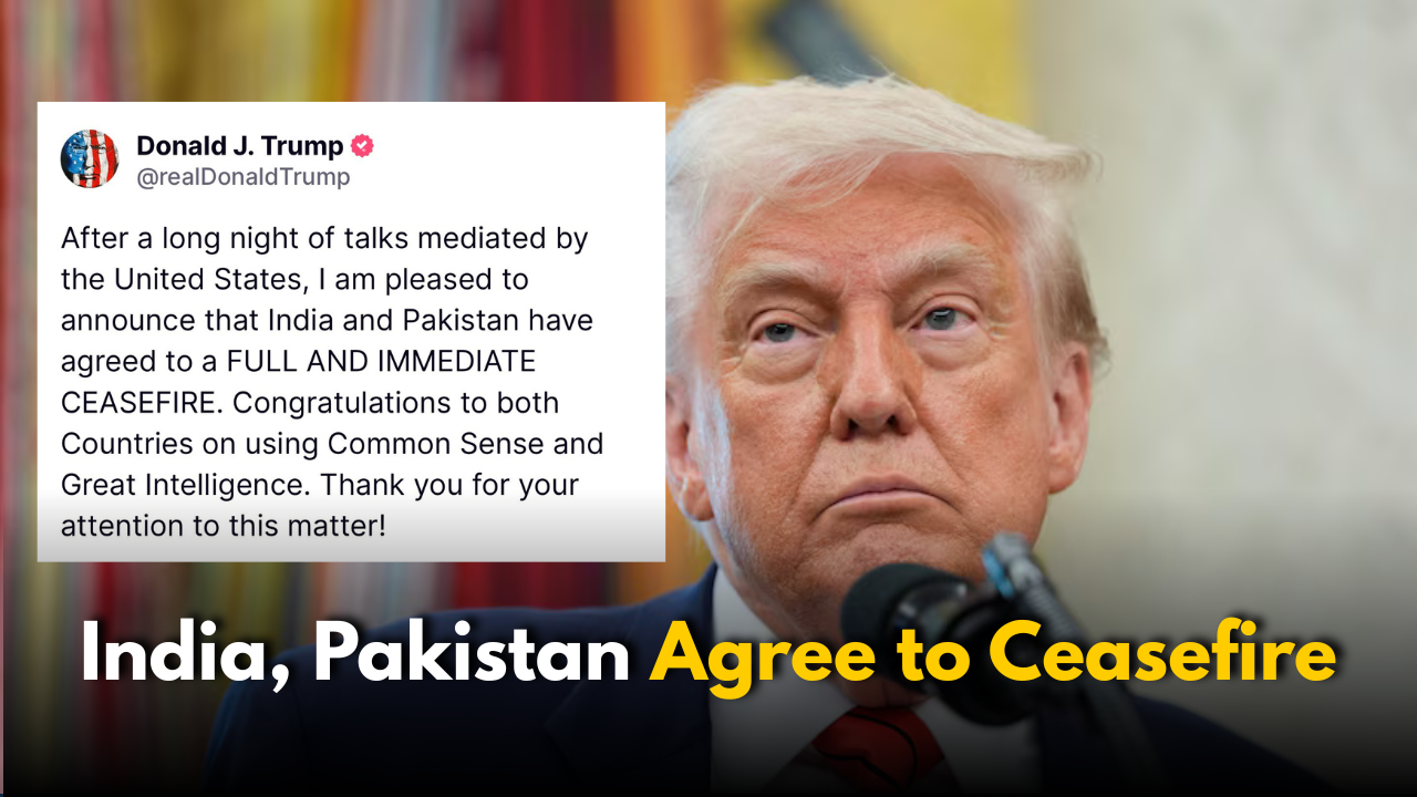 India Pakistan Ceasefire, US Intervenes