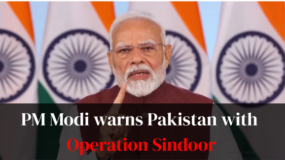 Operation Sindoor: PM Modi warns Pakistan’s Nuclear threat, water, trade