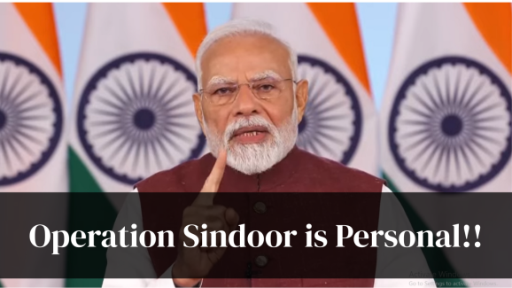 PM modi says, ‘I took Operation Sindoor personal’